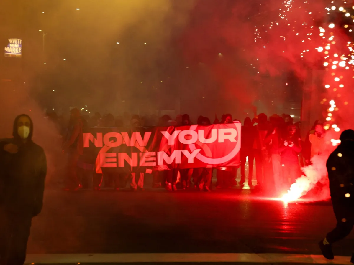 ملونی ایتالیا معترضان ضد المپیک در میلان را محکوم کرد